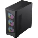 Компьютерный корпус, Gamemax, Destroyer MB 6670M, 9101-0300R0006, 14100901679, Mini Tower, m-ATX/Mini-ITX, USB2.0*2/ USB3.0*1/ HD-Audio, Кулер 4*12см FRGB, Длина процессорного кулера 165мм, Длина VG