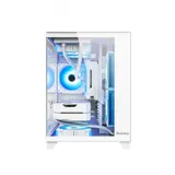Компьютерный корпус, Huntkey, S900 White, Micro ATX/Mini-ITX, USB 1*3.0/2*2.0, HD-Audio+Mic, Кулер 5*12см ARGB, Высота процессорного кулера до 155 мм, Длина VGA до 320мм, 2*3.5"/1*2.5", Слот 4, Толщ
