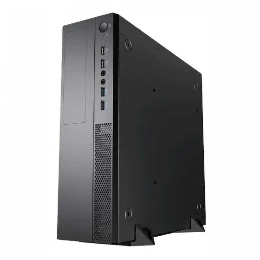 корпус Slim Case Powerman EL510 Black PM-300ATX U3.0*2+U2*2+A(HD): fan 9cm intrusion switch, Micro-ATX, Mini-ITX