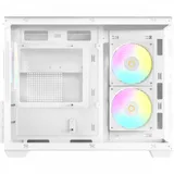Корпус ПК без блока питания/ Case Ocypus Gamma C54 WH ARGB, Midi-Tower, TG, 3x120mm ARGB, 1xUSB-A 3.0 + 2xUSB 2.0, mATX, mITX White