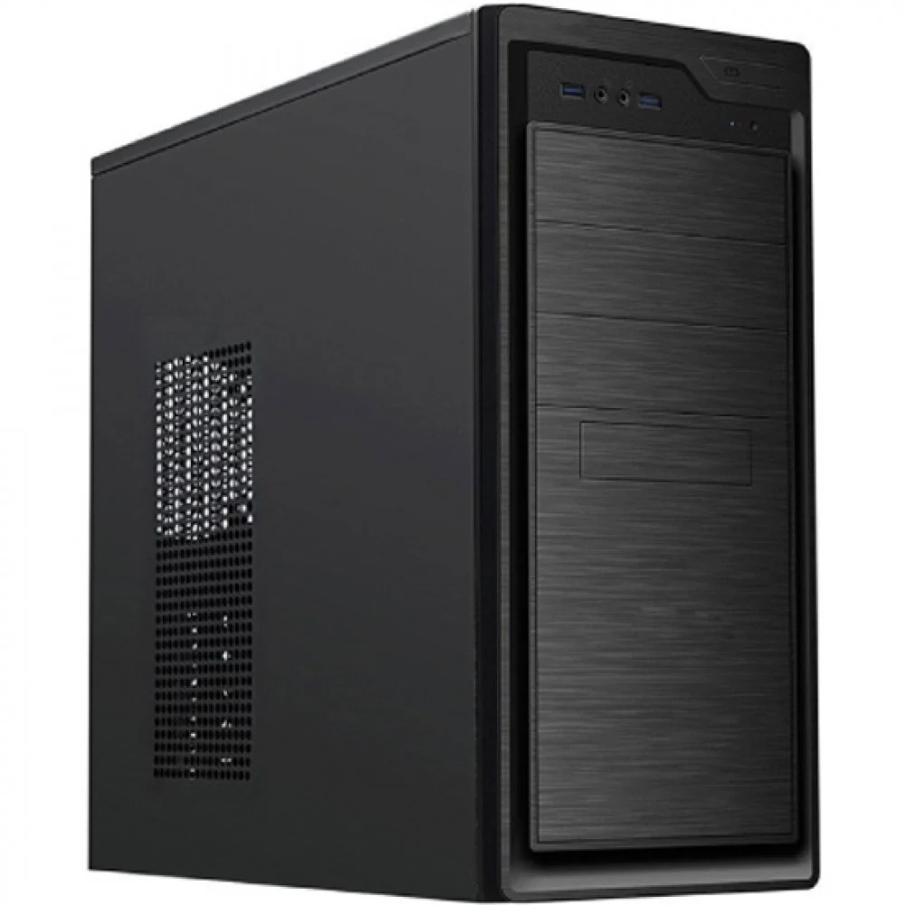 Корпус MidiTower Powerman BA831 Black PM-600ATX-F U3.0*2+A(HD) ATX, mATX