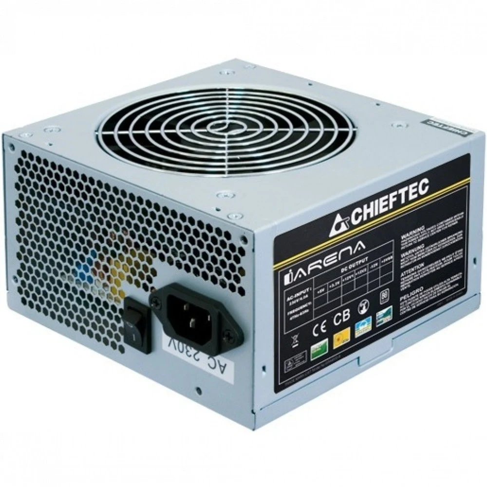 Chieftec PSU GPA-600S 600W ATX2.3 APFC Bulk 12cm Fan Active PFC 20+4p 4p 6+2p 3xSATA 2*Molex+FDD
