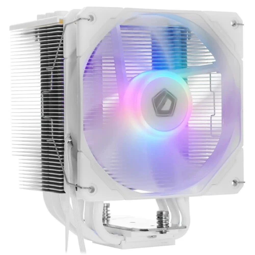 Вентилятор ID-COOLING SE-226-XT ARGB SNOW LGA20XX/1700/1200/115X/AM4 (8шт/кор, TDP 250W, cнежно-белый, PWM, 6 тепл.трубкок + медная база, FAN 120mm, Addressable RGB LED) RET