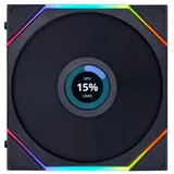 Вентилятор для корпуса Lian Li UNI FAN TL140 LCD Wireless 140mm RGB Black G99.14TLLCD1W1B.00
