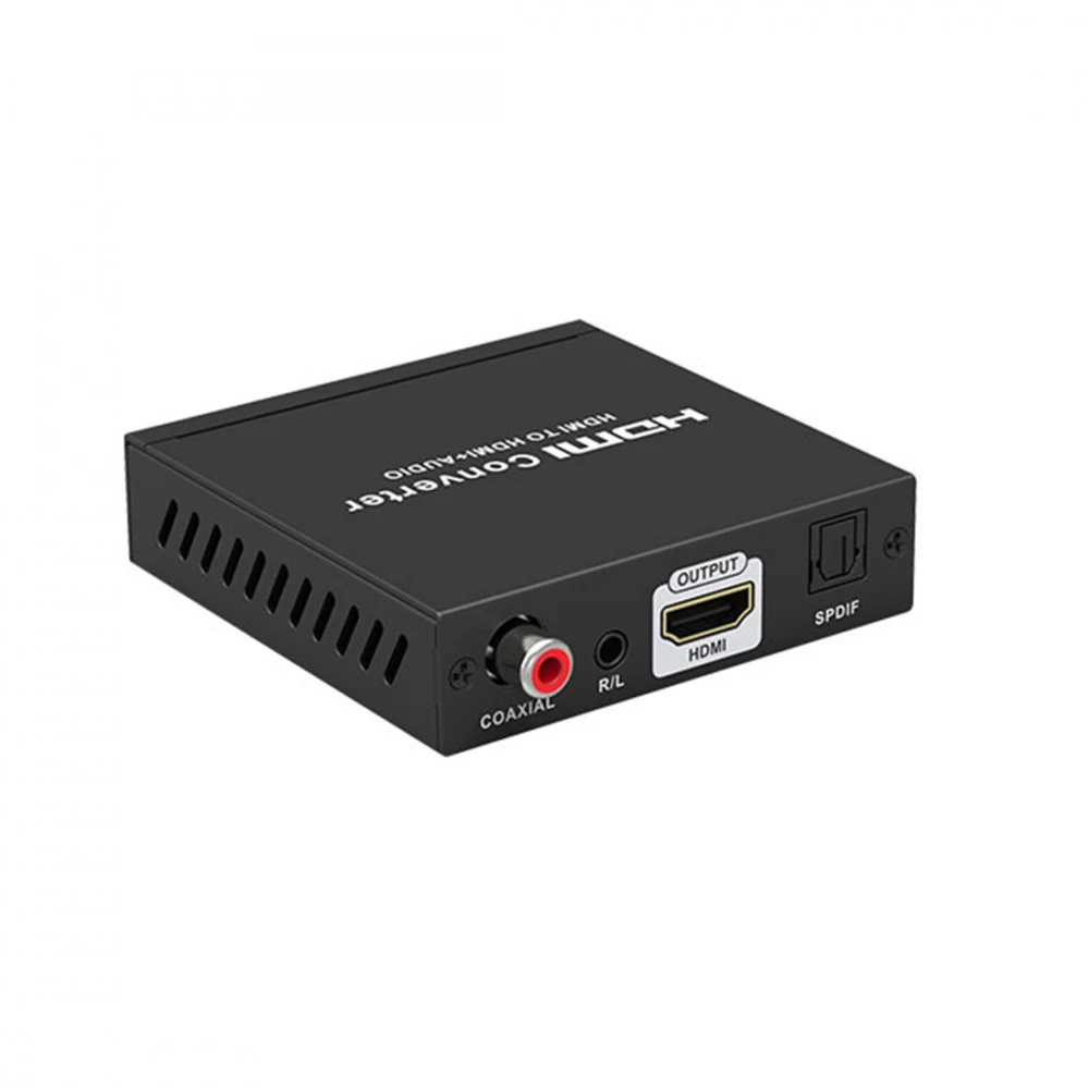 Конвертер видео + деэмбеддер Lenkeng LKV3061, 4K, 60Hz, HDMI, SPDIF, COAXIAL, 3.5 мм