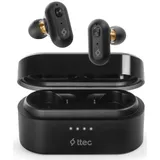 ttec AirBeat Duo True Wireless Headsets , Black