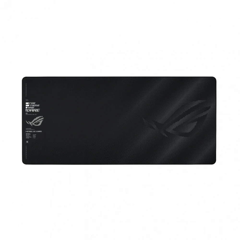 Коврик для мыши Asus ROG SHEATH II XXL 400х900х2мм. Усовершенствованная охлаждающая ткань, прочные края, предотвращающие изнашивание, нескользящая резиновая основа. Black 90MP04B0-BPUA00