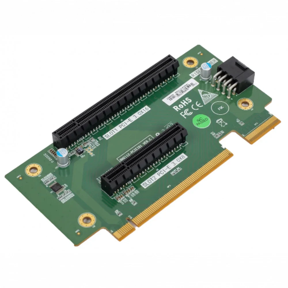 Адаптер 1x PCI-Ex16 / 1x PCI-Ex8 для серверов SNR 2U серии RS/RE RM2112-PCIEIB1 PCBA VER.B
