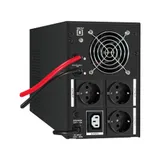 С витрины! ИБП (инвертор, синус, для котла) ExeGate SineTower SZ-2000.LCD.AVR.3SH.1C13.USB (2000VA/1600W, чистая синусоида, LCD дисплей, AVR, 3*Schuko+1*C13, USB, линейно-интерактивный, внешняя бата