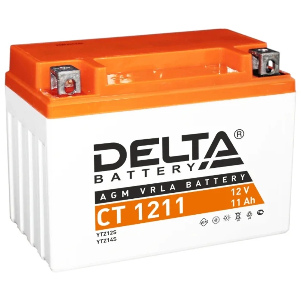 CT 1211 Delta Аккумуляторная батарея, 12 / 11A, 0мм