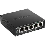 Коммутатор D-Link DES-1005P/B1A Неуправляемый коммутатор с 5 портами 10/100Base-TX, функцией энергосбережения и поддержкой QoS (4 порта с поддержкой PoE 802.3af/802.3at (30 Вт), PoE-бюджет 60 Вт) {1