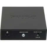 Коммутатор D-Link DES-1005P/B1A Неуправляемый коммутатор с 5 портами 10/100Base-TX, функцией энергосбережения и поддержкой QoS (4 порта с поддержкой PoE 802.3af/802.3at (30 Вт), PoE-бюджет 60 Вт) {1