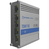 Коммутатор TELTONIKA/TSW110 Неуправляемый промышленный (IP30 -40/+75 ̊ C)/5 x RJ45 ports, 10/100/1000 Mbps