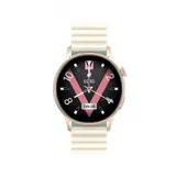 Смарт часы, Kieslect, Lady Watch Lora 2, YFT2098EU, Дисплей 1.3" AMOLED, Разрешение 360 x 360, Водонепроницаемость (IP68), Батарея 210 мАч, Золотистый