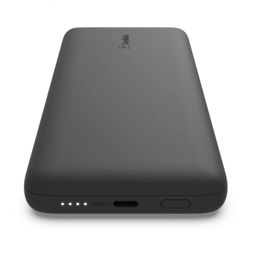 10K PD POWER BANK WITH INTEGRATED CABLES,BLACK