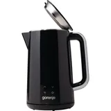 Чайник Gorenje K17DWD, 1.7 л, 2200 Вт, металл/пластик, 6 темпер.режимов, LCD, Black