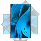 Мониор Dell 27" P2725DE S/BK ( IPS 16:9 350cd/m2 1500:1 5ms 2560x1440x100Hz DP DP(out) HDMI USB-C(90W) USB-C 3xUSB-A RJ45 Tilt Swiv HAS Pivot VESA)