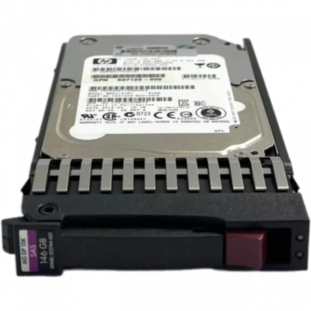 Жесткий диск HP SAS 146GB DP 15K SFF [512547-B21], 512547-B21 504062-B21 504334-001 504064-003 DH0146BALWN 512744-001 DH0146FAQRE 512544-002 512544-004 518022-002 518216-002 EH0146FARUB EH0146FARWD