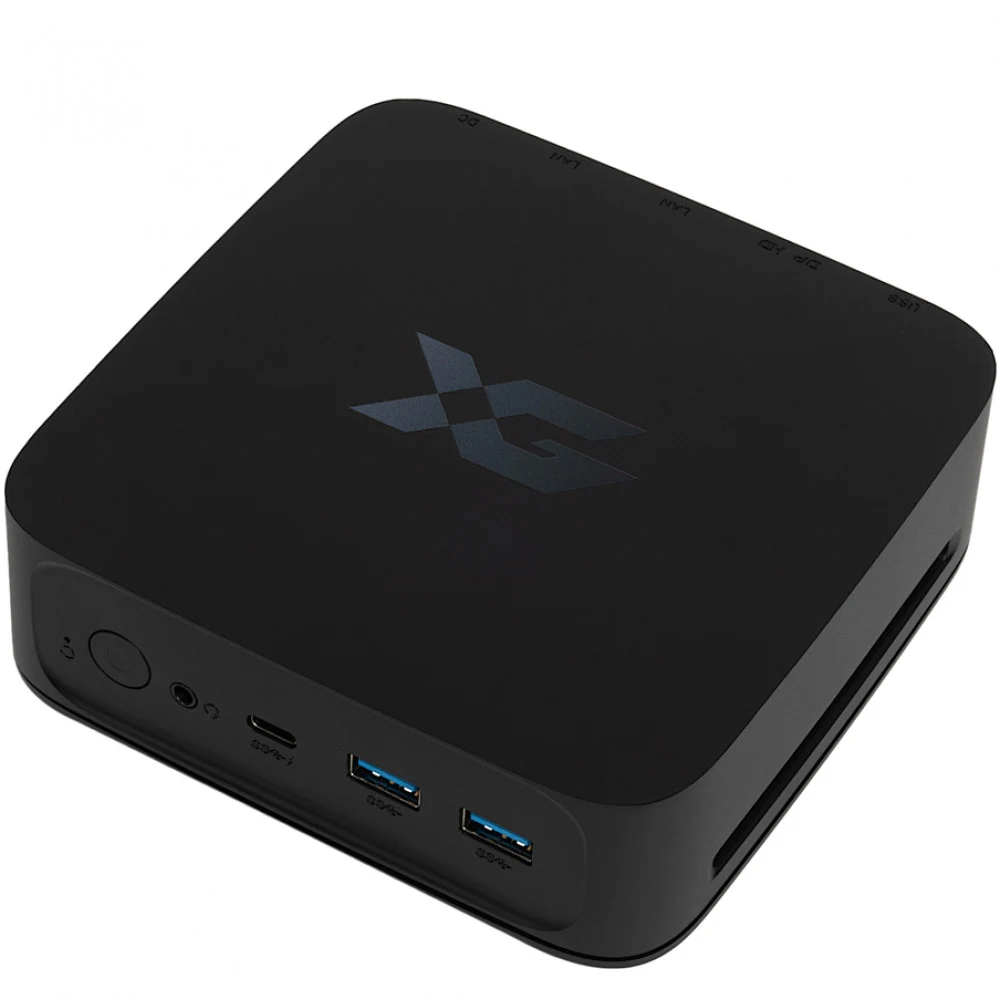 Персональный компьютер Mini PC, X-Game, MF20, Intel Celeron 5205U, RAM 16 GB, SSD M.2 240 GB, 1хType C 3.1/ 4хType A 3.0, HDMI 2.0(4K@60Hz), DisplayPort(4K@60Hz), 1xDMIC 3.5, 2хRJ45 LAN, DC Jack x 1