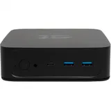Персональный компьютер Mini PC, X-Game, MF20, Intel Celeron 5205U, RAM 16 GB, SSD M.2 240 GB, 1хType C 3.1/ 4хType A 3.0, HDMI 2.0(4K@60Hz), DisplayPort(4K@60Hz), 1xDMIC 3.5, 2хRJ45 LAN, DC Jack x 1