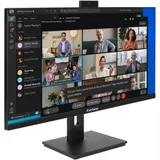 Монитор со встроенной веб-камерой и аудио 27" WQHD ExeGate SuperView EA2707CA (IPS LED Grade A+, 2560x1440@75Гц (WQHD), 16:9, 250cd/m2, 1000:1, 178°/178°, 5ms, Speakers, HDMI2.0, DisplayPort, USB (д