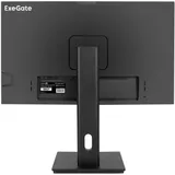 Монитор со встроенной веб-камерой и аудио 27" WQHD ExeGate SuperView EA2707CA (IPS LED Grade A+, 2560x1440@75Гц (WQHD), 16:9, 250cd/m2, 1000:1, 178°/178°, 5ms, Speakers, HDMI2.0, DisplayPort, USB (д