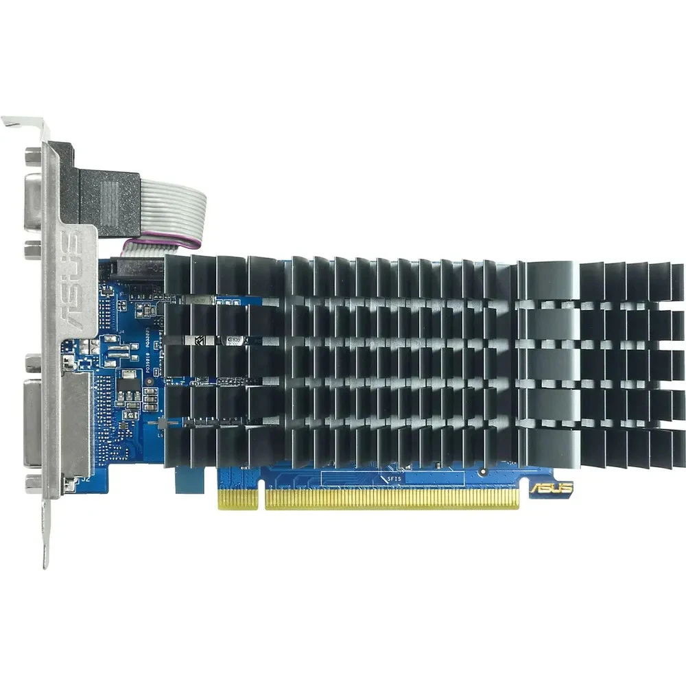 Видеокарта ASUS GT710 EVO 2GB GDDR5 64bit VGA DVI HDMI PASSIVE RTL [GT710-SL-2GD5-BRK-EVO]