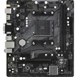 Материнская плата ASRock A520M-HVS, Socket AM4, AMD A520, 2xDDR4-3200, D-SUB+HDMI, 1xPCI-Ex16, 1xPCI-Ex1, 4xSATA3(RAID 0/1/10), 1xM.2, 8 Ch Audio, GLan, (2+4)xUSB2.0, (4+2)xUSB3.2, 1xPS/2, mATX, RTL