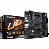 Материнская плата, Gigabyte, A520M DS3H V2 (4719331854690), AM4, А520, 4xDDR4 2400/2667/3200/4733(OC), 4xSATA3, 1xM.2 (PCIe 3.0 x4/x2), 1xHDMI, 1xDP, 1xPCI-Ex16, 1xPCI-Ex1, mATX