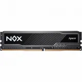 Оперативная память Apacer DDR4 8GB 3200MHz DIMM NOX Black Gaming Memory (PC4-25600) CL16 1.35V Intel XMP 2.0, Heat Sink (Retail) 1024*8 3 years (AH4U08G32C28YMBAA-1)
