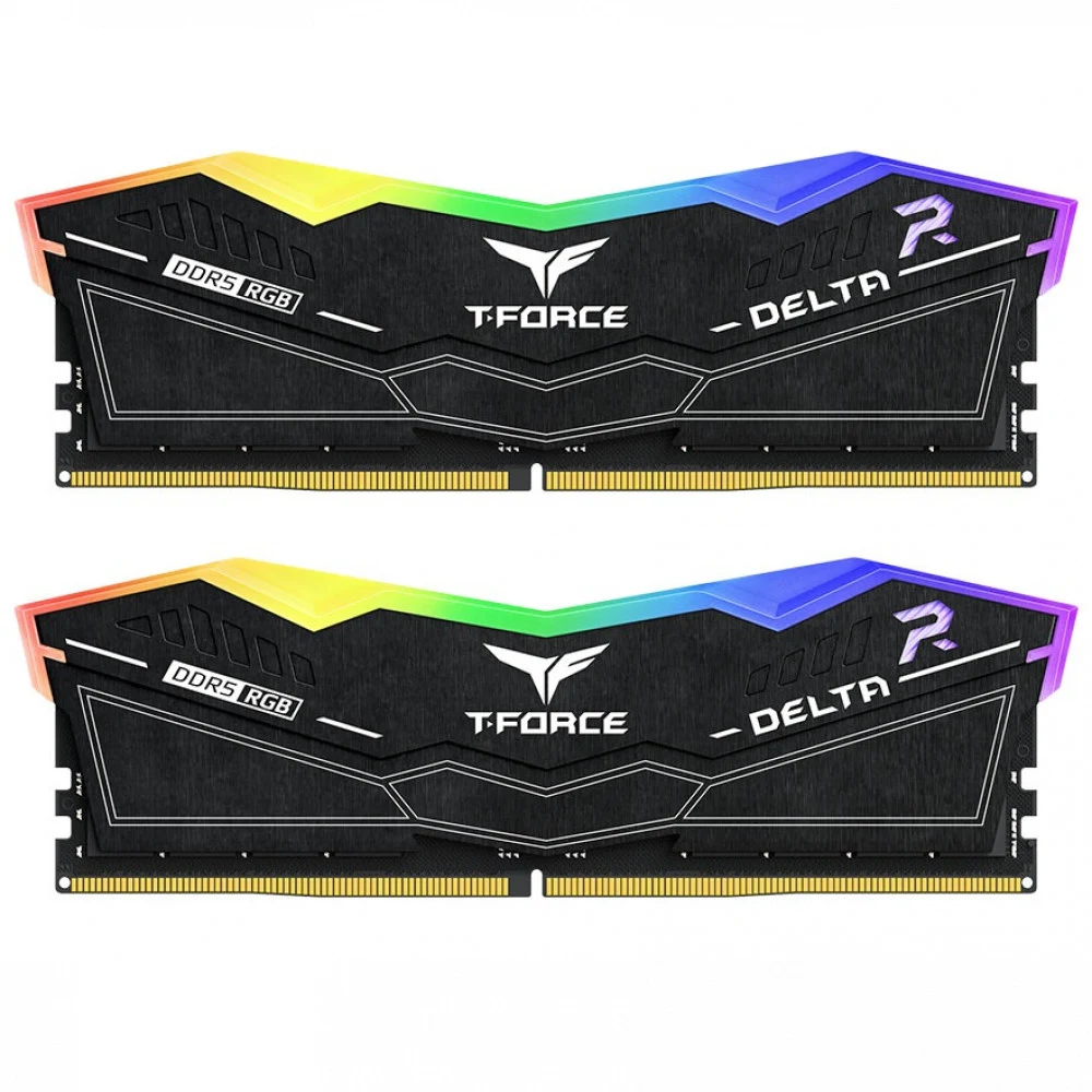 Оперативная память 64GB Kit (2x32GB) 6000MHz DDR5 Team Group DELTA RGB CL30 1.4V FF3D564G6000HC30CDC01