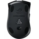 ASUS ROG Strix Carry беспроводная Игровая мышь чёрная (2.4GHz/Bluetooth, 6 кнопок, Omron, 7200 dpi, USB, чехол, 2 х АА, 90MP01B0-B0UA00)