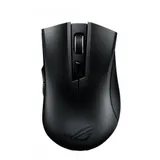 ASUS ROG Strix Carry беспроводная Игровая мышь чёрная (2.4GHz/Bluetooth, 6 кнопок, Omron, 7200 dpi, USB, чехол, 2 х АА, 90MP01B0-B0UA00)