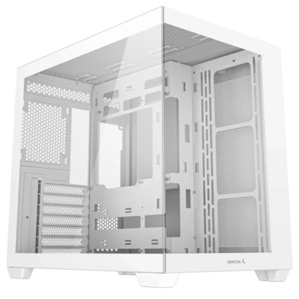 Компьютерный корпус, Deepcool, CG530 WH R-CG530-WHNDA0-G-1, ATX/Micro ATX/Mini-ITX, USB 3.0*2/2.0, Audio+Mic, Высота процессорного кулера до 160мм, Длина VGA до 410мм, 2*3.5"/2+1*2.5", Слот 7, Сталь
