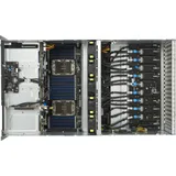 Сервер ASUS ESC8000-E11-SKU2 4U, 2x LGA4677, 32x DDR5, 2x NVMe/SATA/SAS* + 6 SATA/SAS*, 1x M.2(Up to 22110), 1x PCIex8 for HBA/RAID, 8x PCIex16 for dual-slot GPU, 1x PCIex16 for NIC card, 2x 10Gbe,