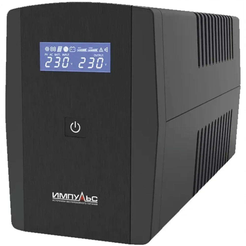 ИБП ЮНИОР СМАРТ 800, 800/480 ВА/Вт, LCD, USB, SCHUKOx2/ line-interactive AS tower