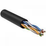 Кабель информационный ITK LC3-C5E04-139-100 кат.5E UTP 4 пары 24AWG LDPE внешний 100м черный