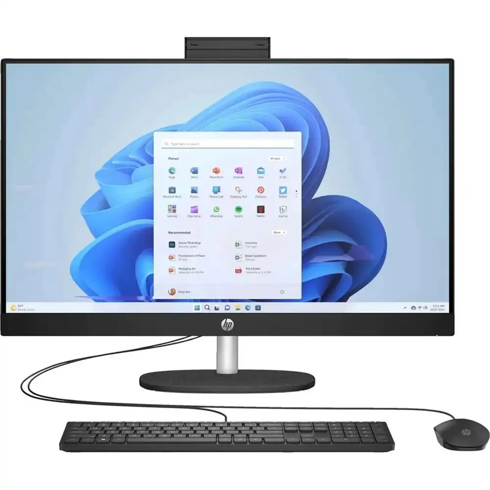 Моноблок HP All-in-One 27-cr2065ci, 27"FHD, Core Ultra 5 225U/16GB/512GB/Intel Graphics/DOS