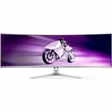 Монитор 49" Philips Curved 49M2C8900/00, White, QD OLED, 5120x1440@240Hz ,250кд/м2, 0.03ms, HDMI, DP