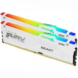 Память DDR5 2x16GB 5200MHz Kingston KF552C40BWAK2-32 Fury Beast RGB RTL Gaming PC5-41600 CL40 DIMM 288-pin 1.25В single rank с радиатором Ret