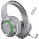 Bluetooth гарнитура Edifier G30S, 20Hz-20kHz, 32 Оm, 95 dB, BT5.3, RGB, Grey