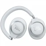 JBL Live 660NC - Wireless Over-Ear Headset with Active Noice Cancelling - White
