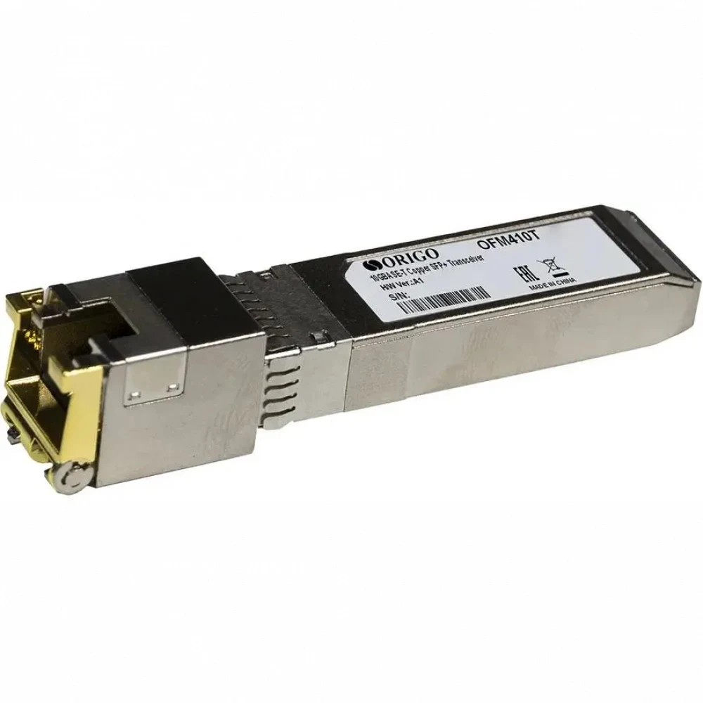 Трансивер Origo OFM410T оптич. SFP+ MM 10Гбит/с до 0.03км (OFM410T/A1A)