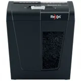 SHRp P-2 Rexel Secure S5 Шредер Продольная резка, уровень секретности P-2. Размер фрагментов 6 мм. Корзина объемом 10 литров (вмещает 75 измельченных листов формата A4). Уничтожает до 5 листов форма