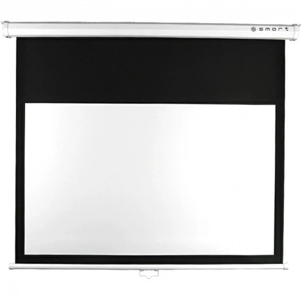 Проекционный экран SMART 70&amp quot (50&amp quot x50&amp quot ), механический, 1:1, JMW050050MWK &lt подвесной, механический, 1:1, 127*127 cm, Matt white, Белый&gt