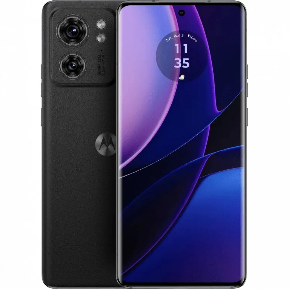 Смартфон motorola edge 40 5G, D8020 8/256GB, 6.55"POLED, 2400x1080, BT5.2, NFC, 2xSIM, Eclipse Black
