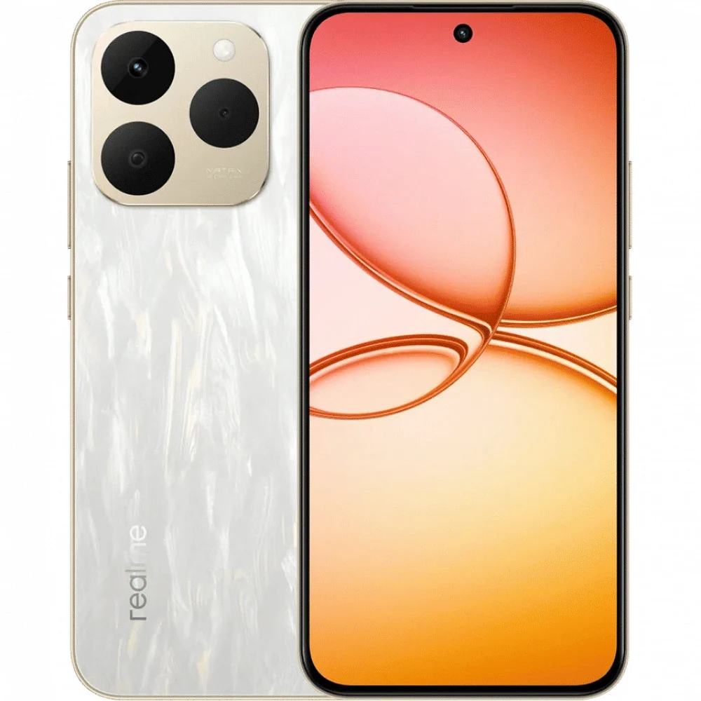 Смартфон Realme RMX5111 15T 256Gb 8Gb белый моноблок 3G 4G 2Sim 6.57" 1080x2372 Android 15 50Mpix 802.11 a/b/g/n/ac NFC GPS GSM900/1800 GSM1900 Protect microSD max2048Gb