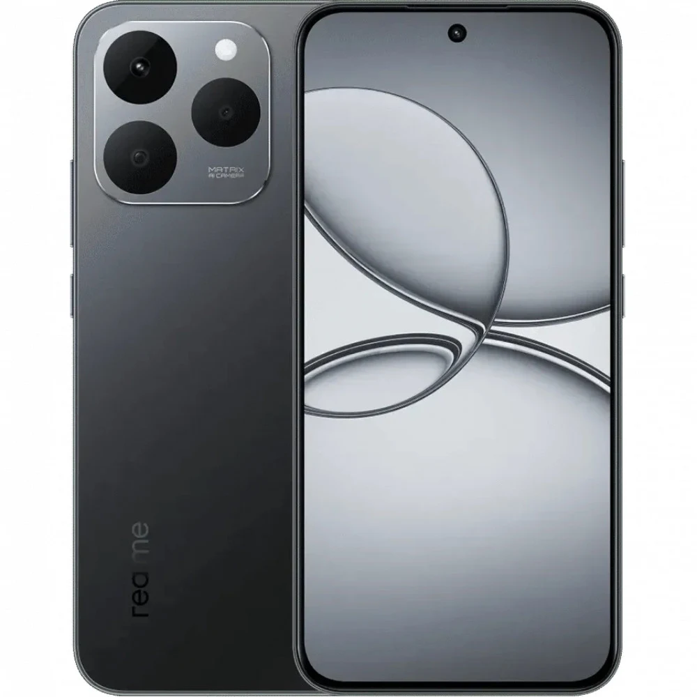 Смартфон Realme RMX5111 15T 256Gb 8Gb темно-серый моноблок 3G 4G 6.78" 1264x2780 Android 15 50Mpix 802.11 a/b/g/n/ac NFC GPS GSM900/1800 GSM1900