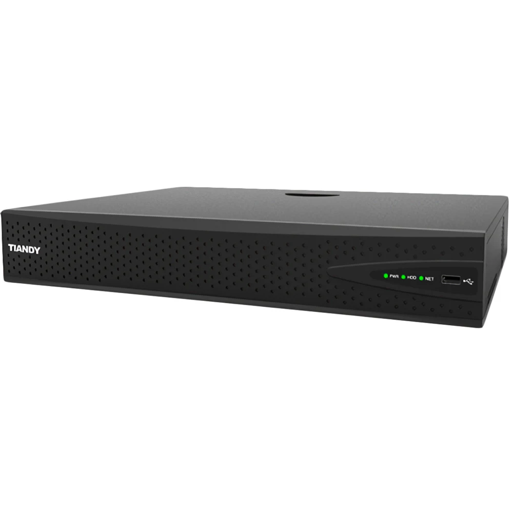 Цифровой видеорегистратор POE 8CH TIANDY TC-NR1008M7-P2-T &lt 8 каналов, 2 HDD до 12TB, 8 POE портов, hdmi, vga&gt