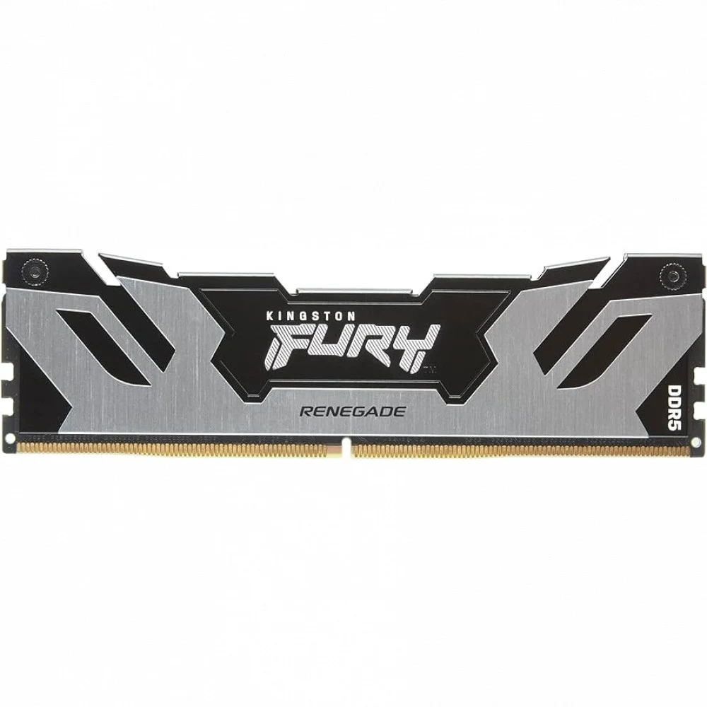 Модуль памяти Kingston 16GB DDR5 8000 FURY Renegade Silver/Black RGB XMP Non-ECC Unbuffered DIMM (Single Module) 1RX8 38-48-48 1.45V 288-pin 16Gbit